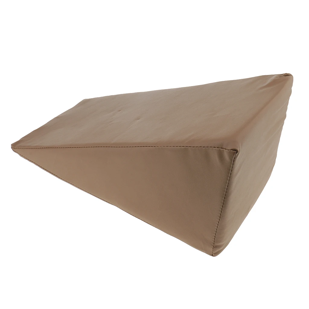 Foam Orthopedic Acid Reflux Bed Wedge Pillow Back Leg Elevation Cushion BRN