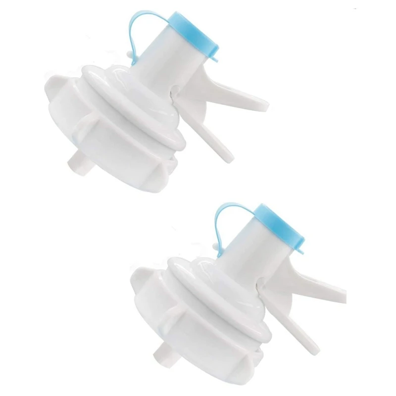 2 Pack Water Dispenser Valve, Water Jug Dispenser Valve Water Jug Cap Bottle Spout Reusable Plastic Spigot Faucet поилка фонтан для кошек и собак pawbby pet water dispenser mg wf001eu белая