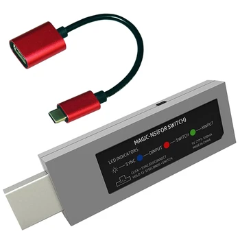 

Wireless for PS4/PS3/Xbox One S Controller Fight Stick Adapter Magic-NS To for Nintendo Switch NS PC/NEOGEO MINI