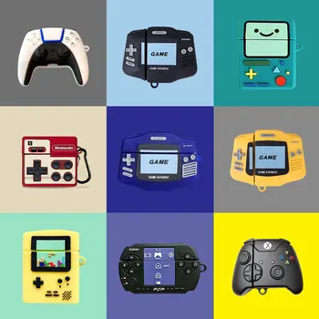 

new retro Game console control case For AirPods 1 2 Pro charging box interest x box silicone earphone anti fall protective cover