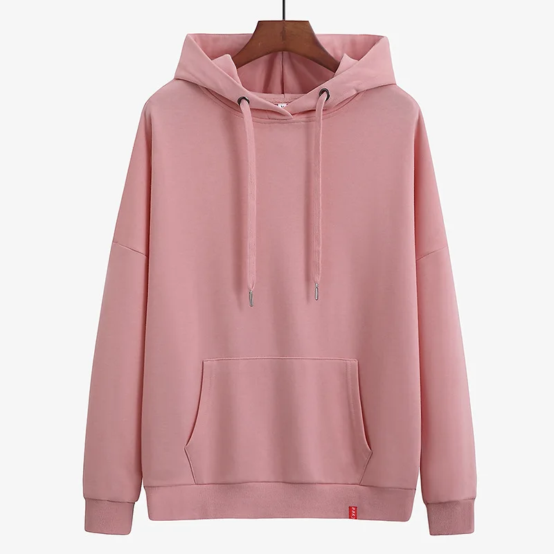 Women's pink oversized sweatshirt Clearance