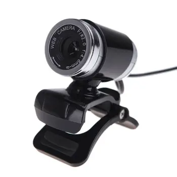 

HD Webcam Desktop Laptop Web Camera Built-in Microphone Rotatable 360 Degrees for LCD Screen Notebook New PR Sale