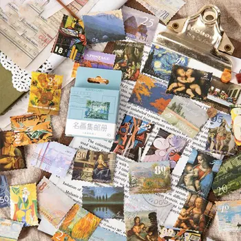 

45ps/pack DIY Decor Adhesive Stationery Sticker DIY Album Scrapbooking Diary Planner Journal Sticker Decorative Label