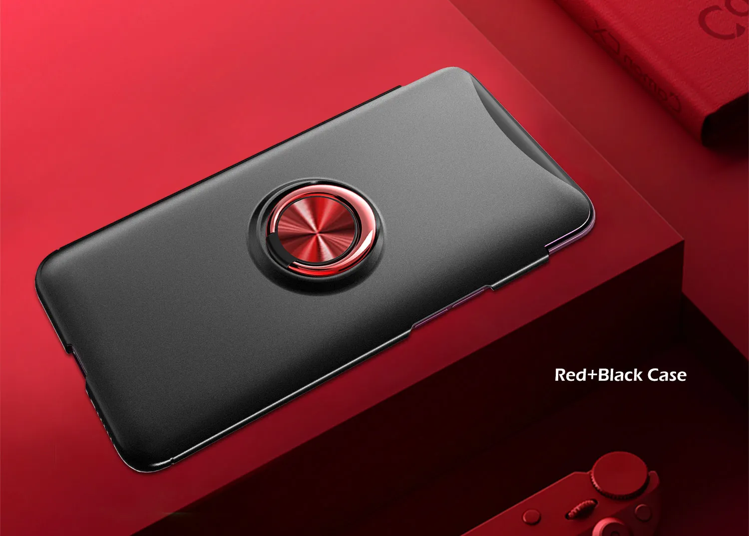 Чехол для samsung Galaxy A80, роскошный защитный противоударный чехол для телефона, чехол для samsung A80 SM-A805F - Цвет: Red Black
