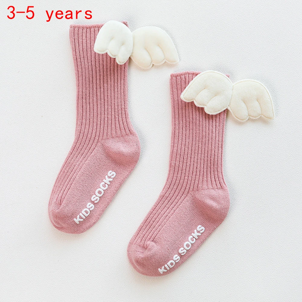 Модные Детские дизайнерские носки с крыльями ангела для мальчиков и девочек, милые носки для ног, аксессуары для маленьких детей - Цвет: 20