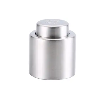 

2pcs Stainless Steel Champagne/Red Wine Sealer Wine Bottle Stopper Fresh Vacuum Sealer Bar Tools For Celebration Party