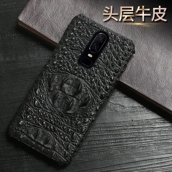 

Genuine Leather protection Phone case For Oneplus 7 7 Pro 7T shell shockproof Luxury back cover for Oneplus 7T Pro 6 6T 5 5T 3T