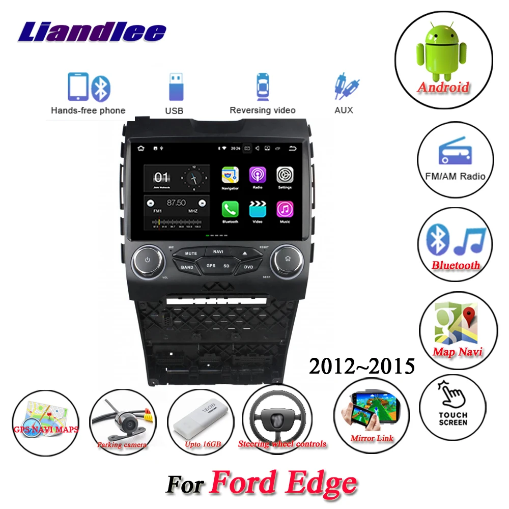Liandlee автомобильная система Android для Ford Edge 2012 ~ 2015 стерео радио Viedo GPS навигация с