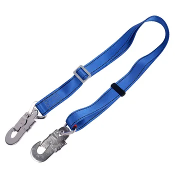 

Portable Climbing Safety Belt Metal Buckle Mountaineering Reinforced Downhill With A Small Bag Easy Storage