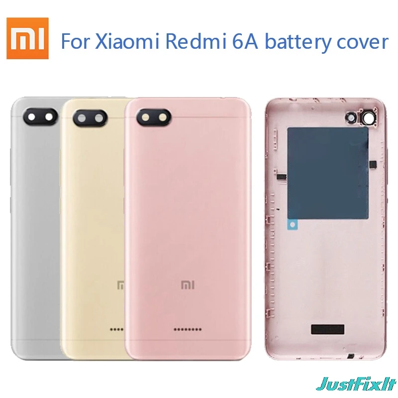 New Original Battery Back Cover Door For Xiaomi Redmi 6a For Redmi 6a Rear Housing Cover Case Replacement Mobile Phone Housings Frames Aliexpress