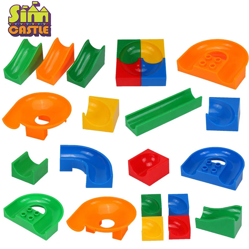 

Large Particles DIY Building Blocks Colorful Bricks Big Particle Compatible Block Educational Toy for Children