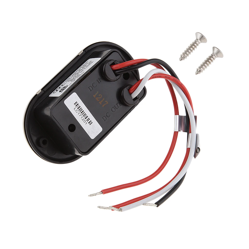 

MagiDeal 100W LED Switch Dimmer Knob Controller with Stainless Steel Cover