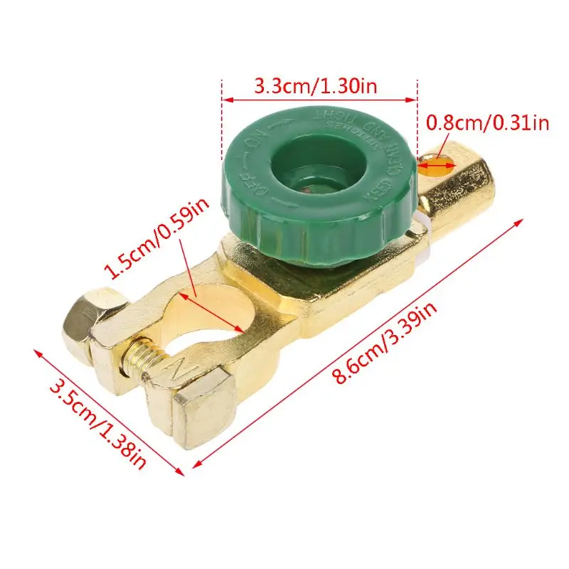 Зажим клеммы для автомобильного аккумулятора, переключатель, Быстрое выключение, разъединитель, переключатель, автозапчасти для грузовиков, автоаксессуары