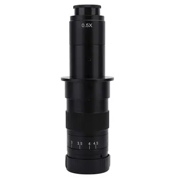 

180X Monocular Optical Zoom C-Mount Eyepiece Lens 0.7X-4.5X Industrial Microscope Lens Used in Microelectronics