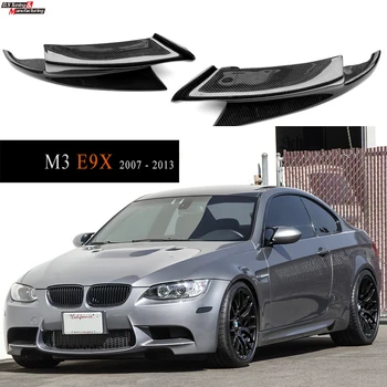 

E90 M3 E92 M3 E93 M3 Genuine Carbon Fiber Front Bumper Splitters for 2007 - 2013 M3s