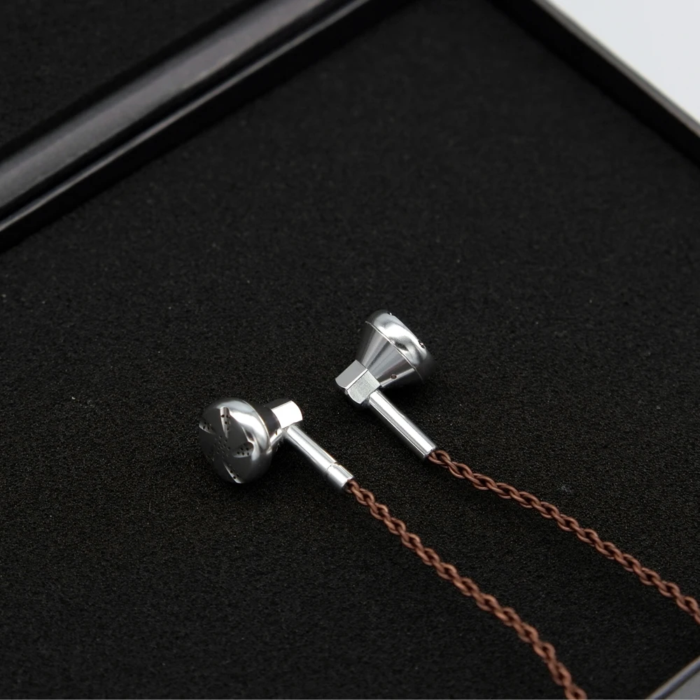 FAAEAL Datura Pro 16 ohm Flat Head Earbud HIFI Metal Earphone 14.8mm Dynamic Driver Headset With 5N OFC Cable