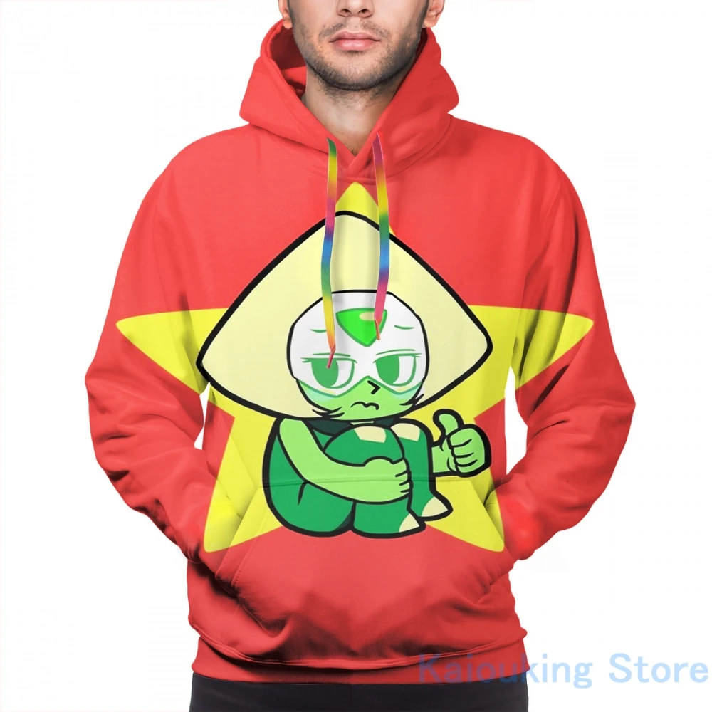 Sudadera con capucha para hombre y mujer, informal con estampado divertido de Steven Universe Peridoto, Streatwear|Sudaderas con capucha y sudaderas| - AliExpress