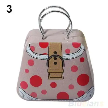

2020 lowest price Cute Mini Metal Capsule Handbag Tinplate Coin Bag Storage Candy Jewelry Case Box