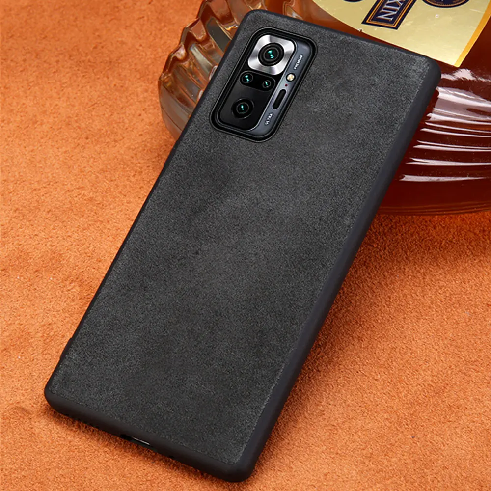 

LANGSIDI Fashion Leather case For Xiaomi Redmi note 10 pro 9s 9 pro 8T 7 Mi 11 ultra 10T LITE 10 Pro Genuine leather back covers
