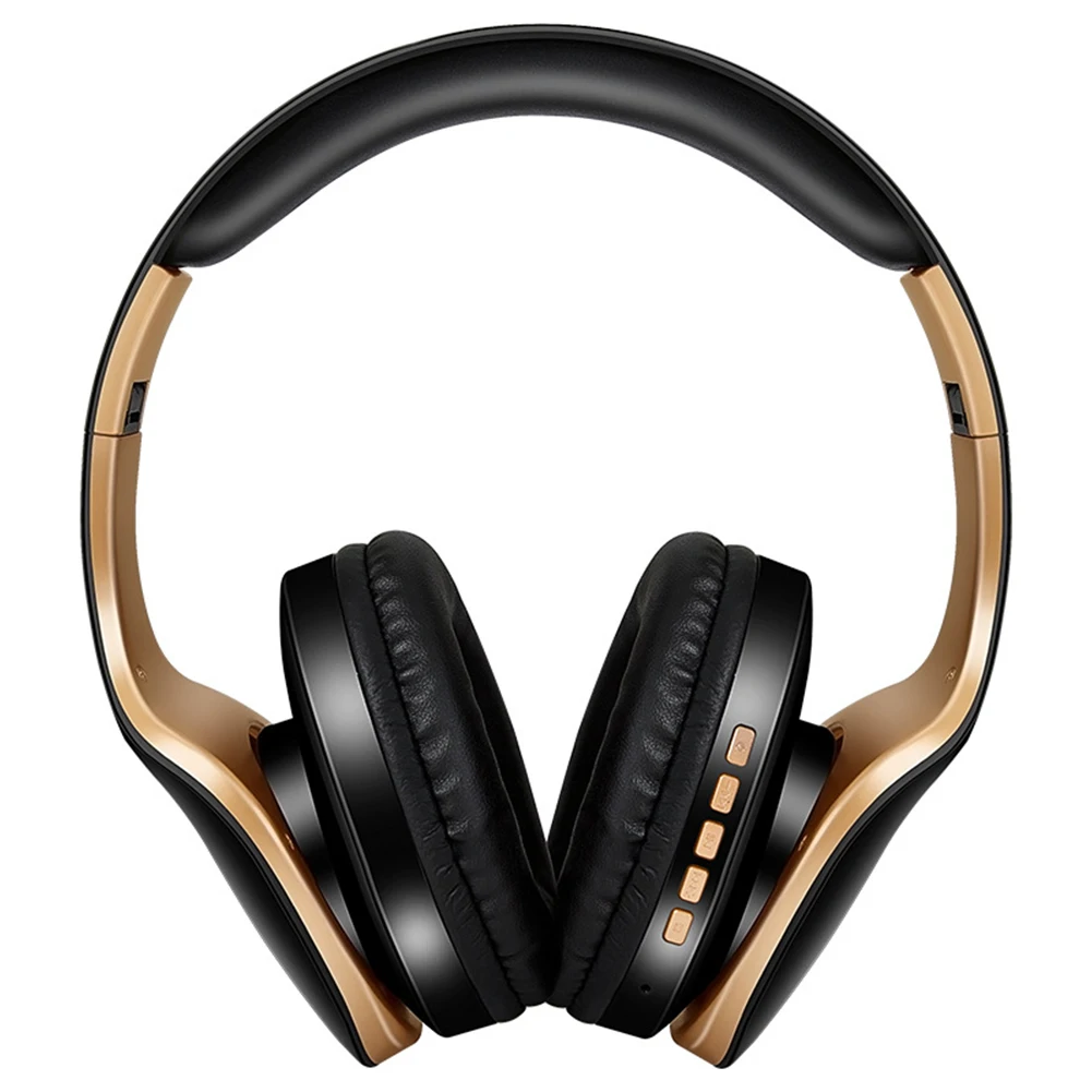 Wireless Bluetooth 5 0 Heavy Bass Headphone HiFi Stereo Sport Headset with Mic