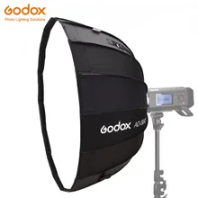 Godox 65 см AD-S65S встроенный Серебряный софтбокс с сотовой сеткой Godox крепление софтбокс для вспышки AD400PRO
