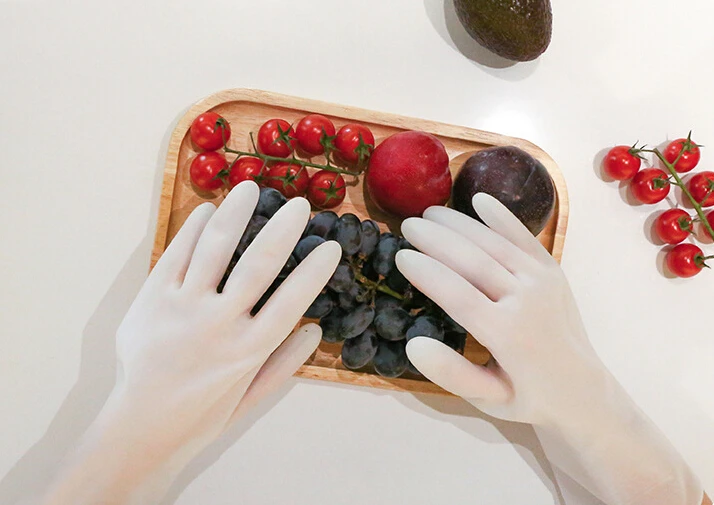 Новые кухонные перчатки для мытья, длинные водонепроницаемые перчатки, резиновые латексные перчатки для мытья посуды