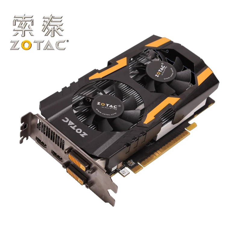 Видеокарта ZOTAC GeForce GTX 650Ti 1GD5 Fireboats Edition 128Bit 650 Ti GDDR5 графические карты для nVIDIA