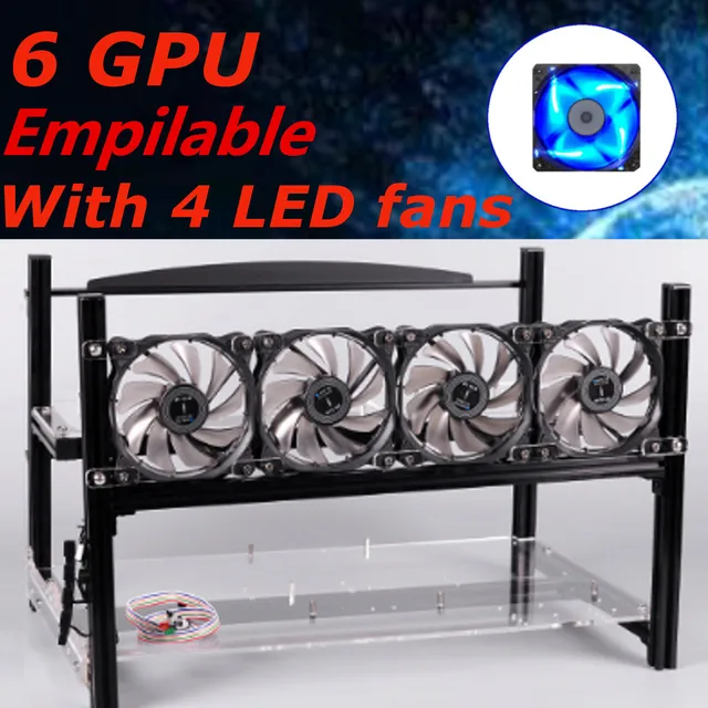 RTX3090 4GPU水冷マイニングリグ 完成品