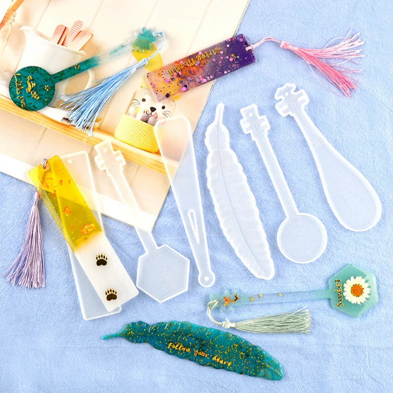 

DIY Musical Instrument Decor Bookmark Epoxy Resin Silicone Mold Jewelry Fillings Pendant Accessory Charms Handmade Mould Craft
