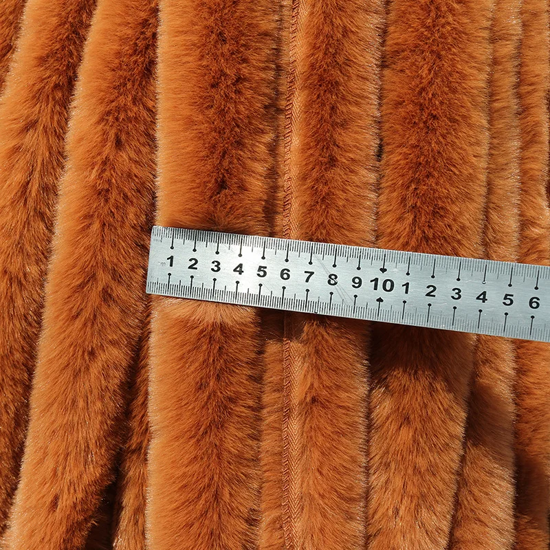 Fur Fabric Artificial Rabbit Fur Ribbon Tapes 1m DIY Apparel Sewing Fluffy Trim Home Decoration