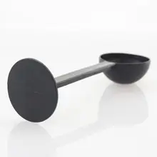 2 em 1 pó de café plástico 10g de medição colher de espresso de calcadeira utensílio colher de medição quantidade de feijão é fácil de obter