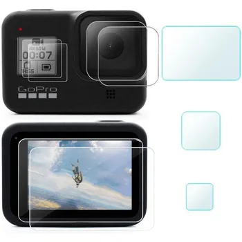 

Tempered Glass Lens Display LCD Screen Protective Film Protector Cover Case For GoPro Hero 8 Black Go pro Hero8 Action Camera