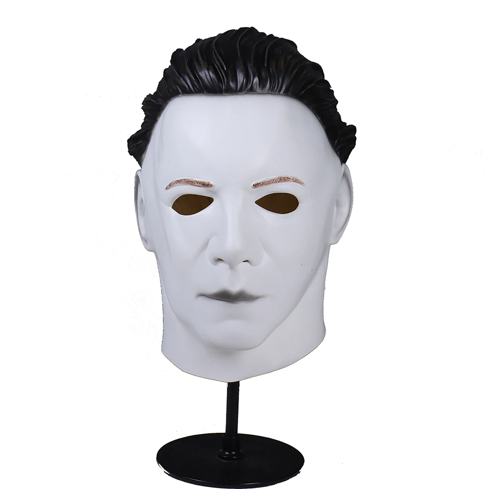 Halloween Michael Myers Mask 1978 Latex Wool Flocking Wig Party Costume New 