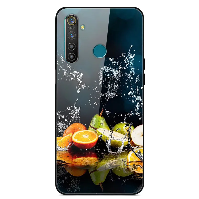 Чехол из закаленного стекла для OPPO Realme 5 Pro, чехол с изображением планеты космоса, чехол со стеклом для OPPO Realme 5 Pro Realme Q, чехол Realme5 Pro