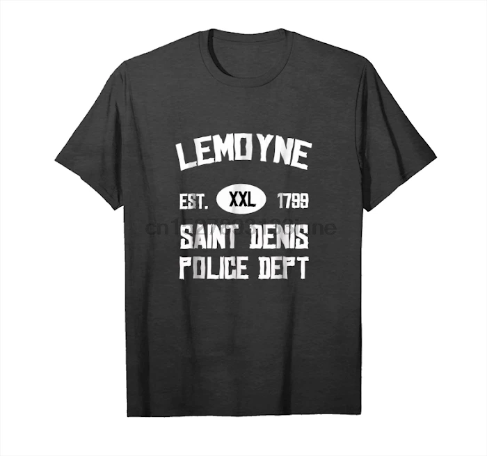 Купить Rdr 2 Lemoyne ST Denis Police Dept футболка унисекс | Мужская одежда