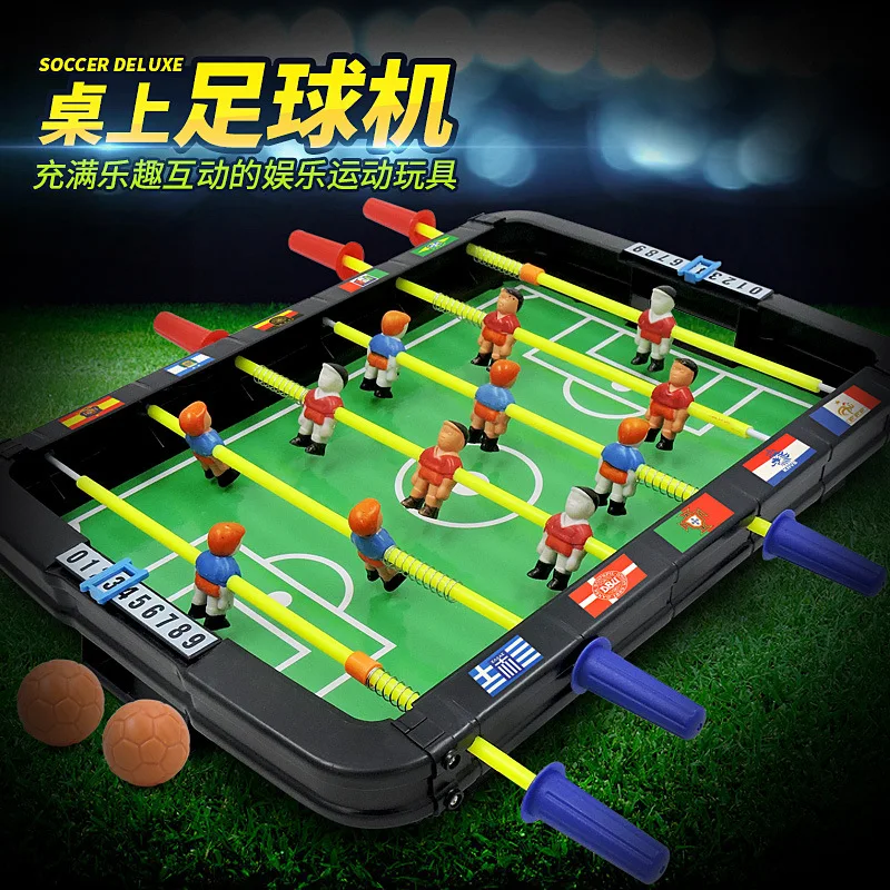 

Taiwan Hot Selling Toy Party Multi-seat Game Table Football Machine Boy Model Desktop Football Battle