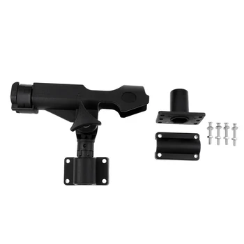 

Fishing Boat Kayak Rod Holder Fish Pole Racks 360 Degree Adjustable Fishing Tool