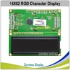 162 16X2 1602 5V/3.3V Character LCD Module Display Screen LCM FSTN Negative with 7 Colors RGB Backlight (RGB on Black) ► Photo 2/2