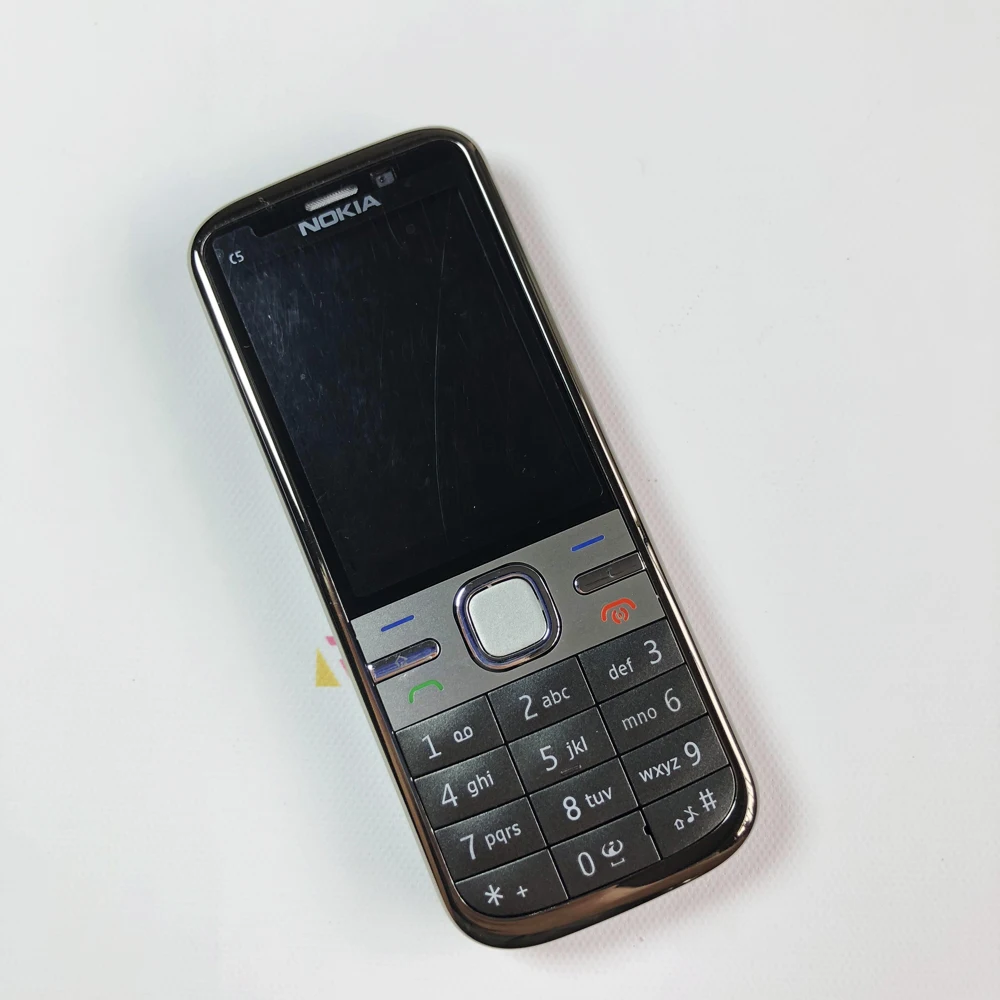 Оригинальный мобильный телефон Nokia C5 3G разблокирован Восстановленный