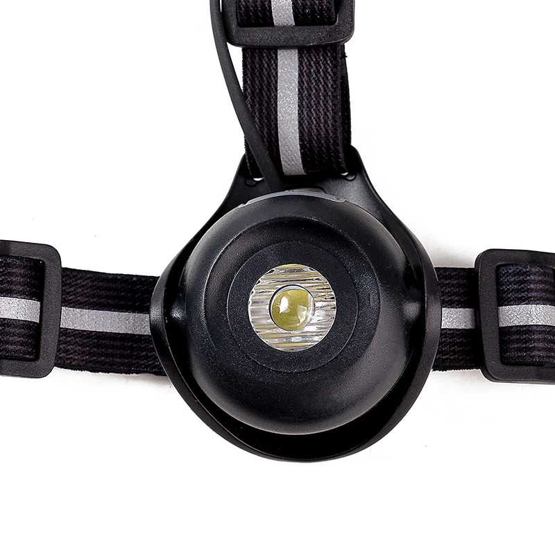 Newest Outdoor Sport Running Lights Q5 Led Night Running Flashlight Warning Lights USB Charge Chest Lamp
