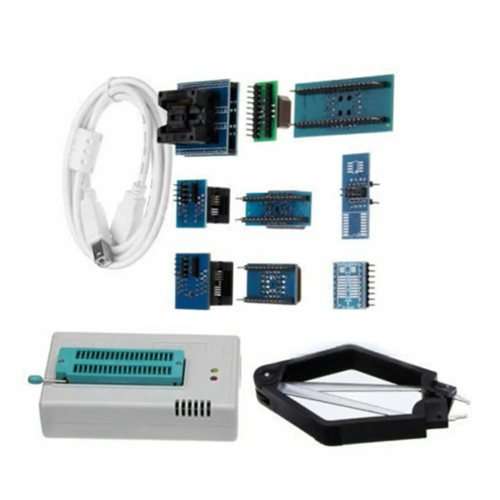 

Mini Pro TL866CS USB BIOS Universal Programmer Kit High-speed W/ 9 Adapters Best Product Home Tools Accessories Quality Best