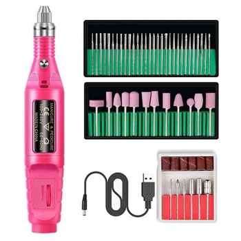 

Electric Nail File Professional Nail Care Electric Polishing Machine Manicure Treatments Kit Art File Drill Set
