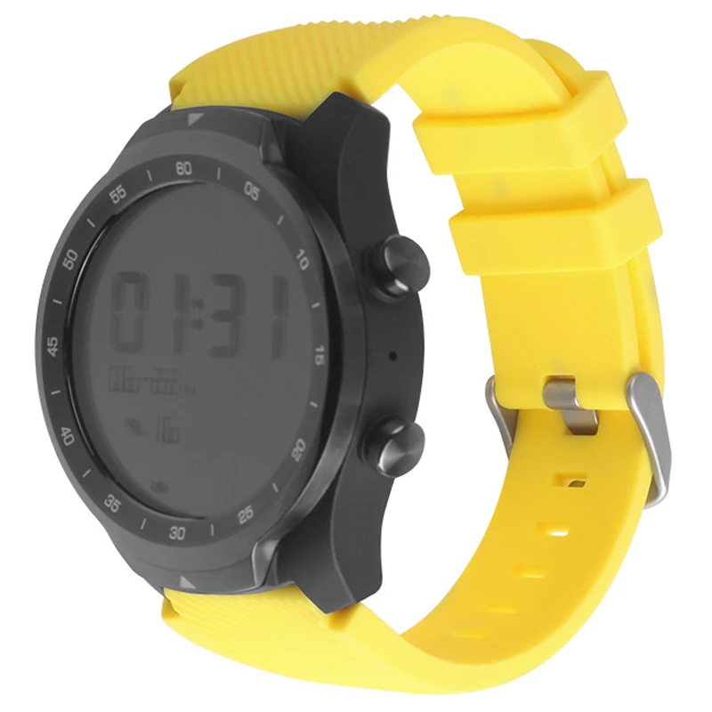 22 мм силиконовый ремешок для Ticwatch Pro Смарт-часы спортивный цветной моющийся ремешок для Xiaomi Huami Amazfit Stratos 2 2S ремешок для часов