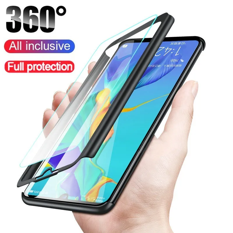 Роскошный 360 полный защитный чехол для Samsung Galaxy A10 M10 A30 A50 M30 M20 J4 J6 A6 A8 Plus A9 A7 2018 Чехлы