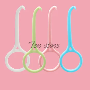

4PC Orthodontic Aligner Remove Invisible Removable Braces Clear Aligner Removal Tool Plastic Dental Tool