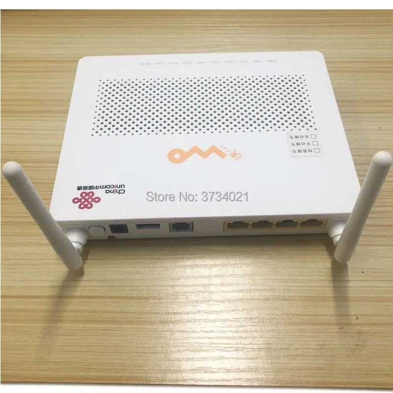 Подержанный 99% новый Huawei HG8347R EPON оптический сетевой блок ONU ONT с портом 1GE + 3FE 1TEL USB