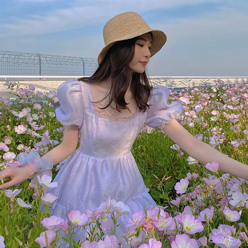 A Very Beautiful Purple Dress Korean 