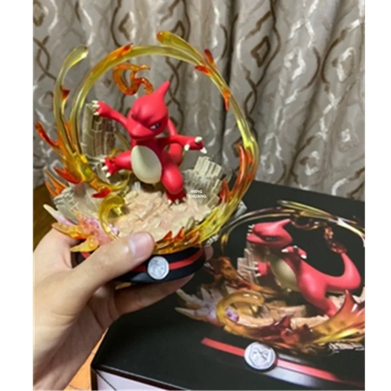 " Аниме статуя Charmeleon бюст чармандер полная длина портрет моделирование Искусство ремесло GK фигурка игрушка коробка 13 см V710
