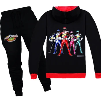 

Toddler Girl Clothes Children Kids Clothes Girls Outfits Clothing Set Hooded Sweatshirt+ Trousers Pants New 2020 Power Ranger