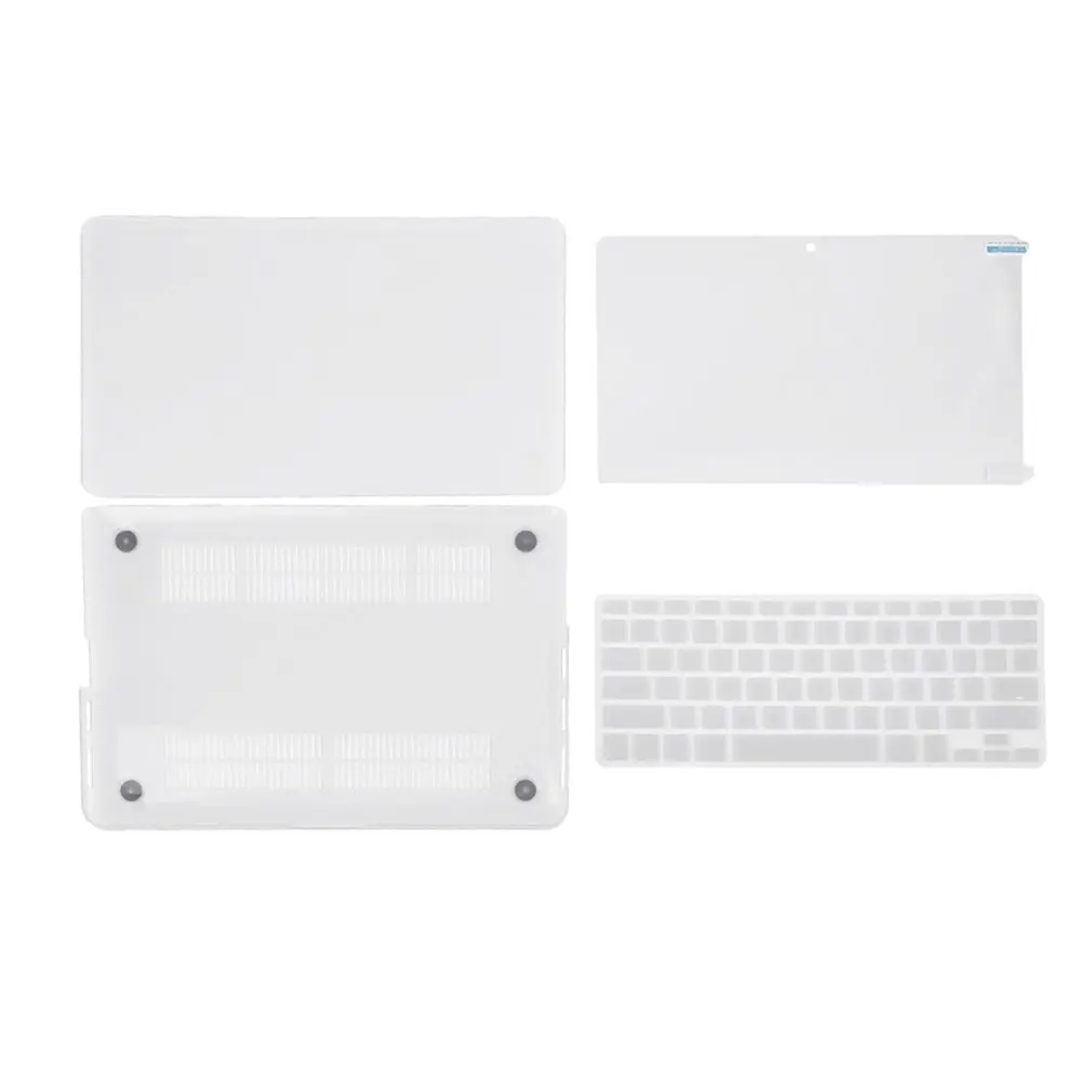 

Durable Solid Color Notebook Full Coverage Laptop Sleeve Case Hard Case Cover Suitable For Macbook Pro Retina13